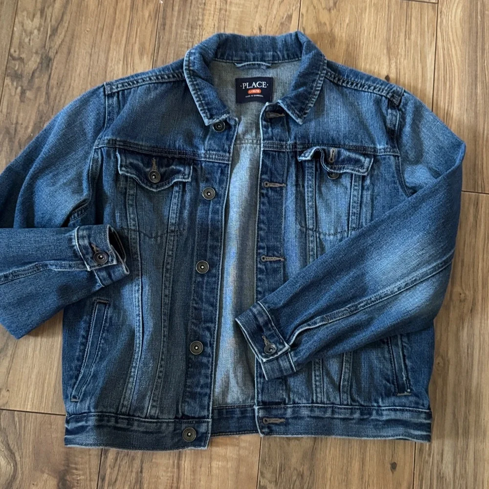 Place denim jacket